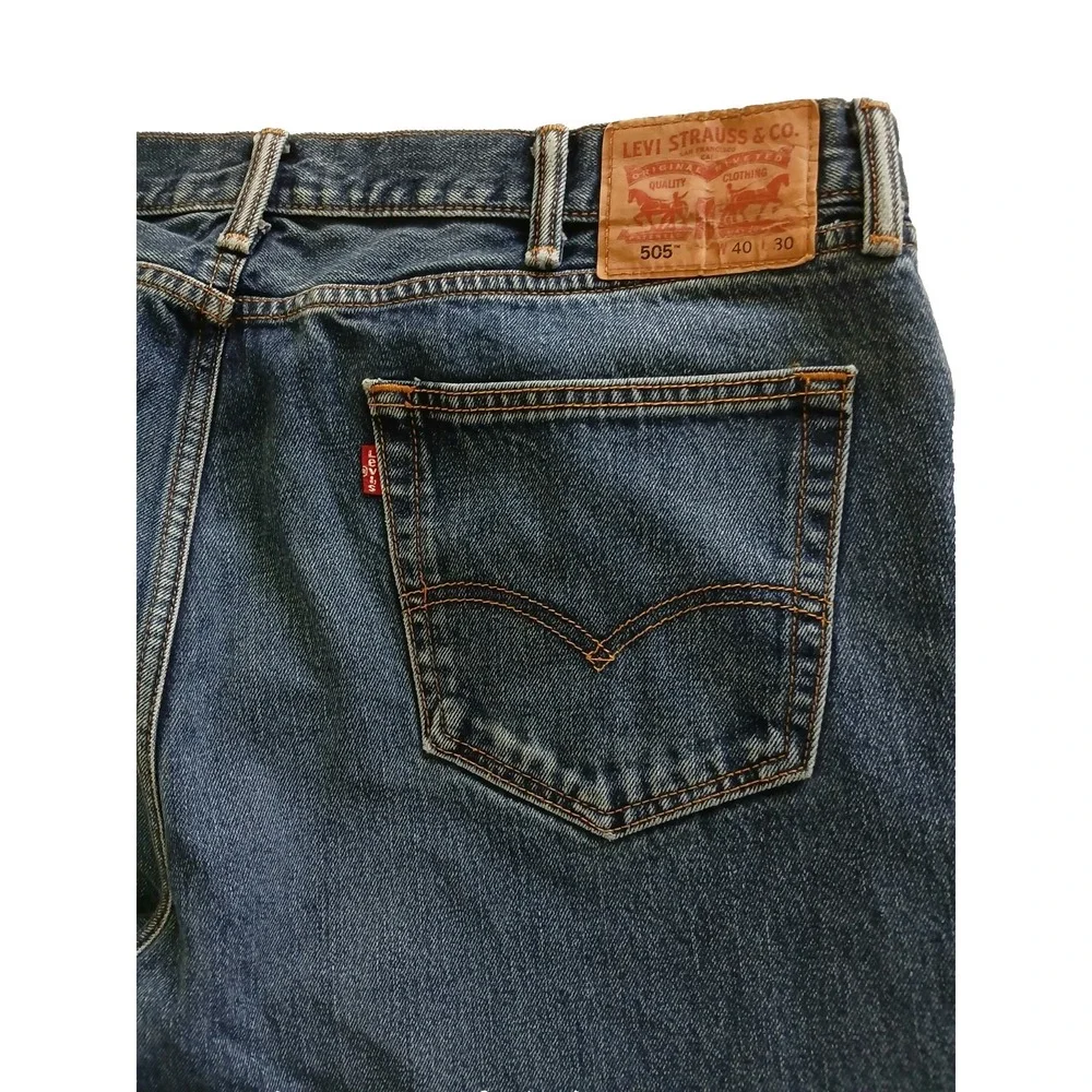 Levi's 505 Denim Jeans Men's Size 40 x  30